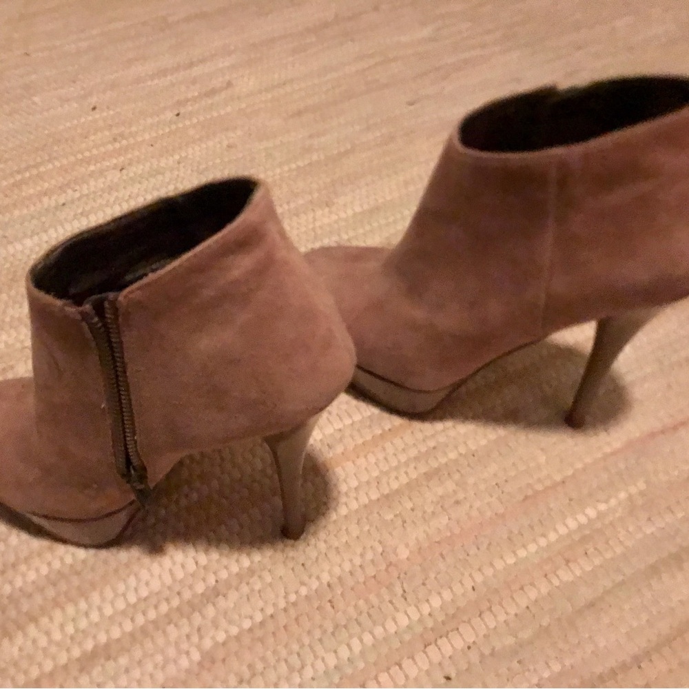 Chic Tan Ankle Booties for Women - Picture 2 of 8